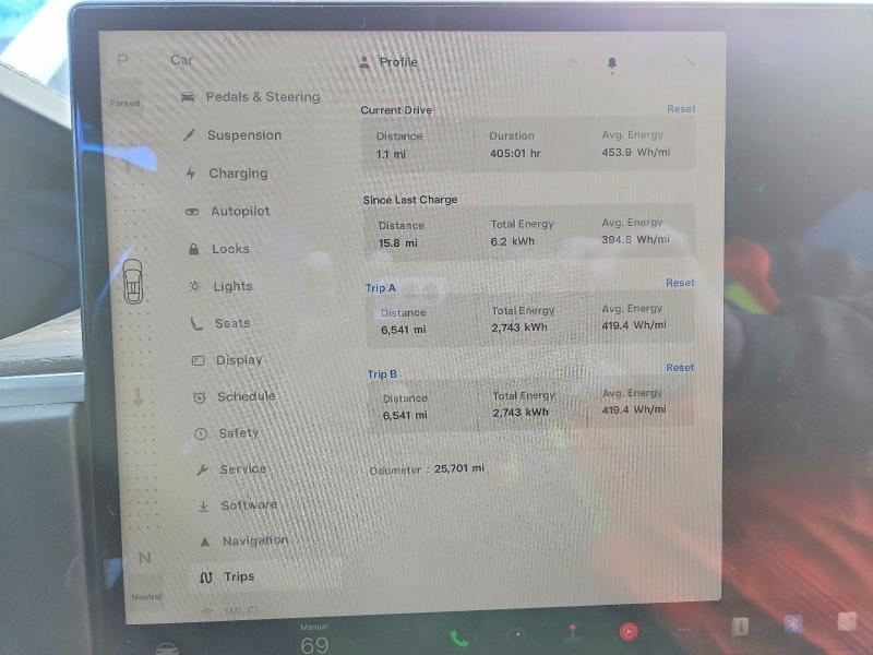 Photo 9 from auction – 2023 TESLA MODEL X with VIN 7SAXCAE52PF401726