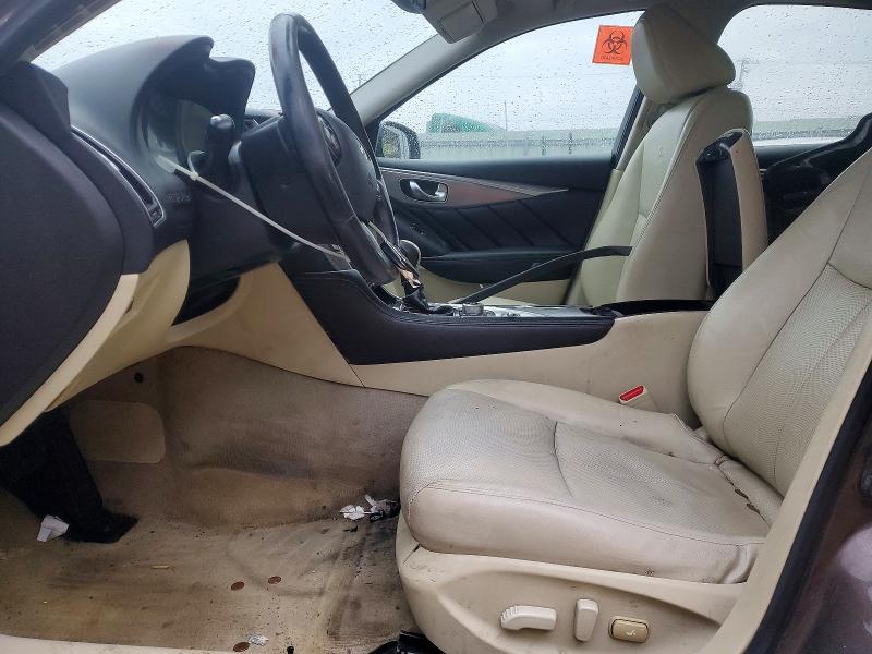 Photo 7 from auction – 2014 INFINITI Q50 BASE with VIN JN1BV7ARXEM698877