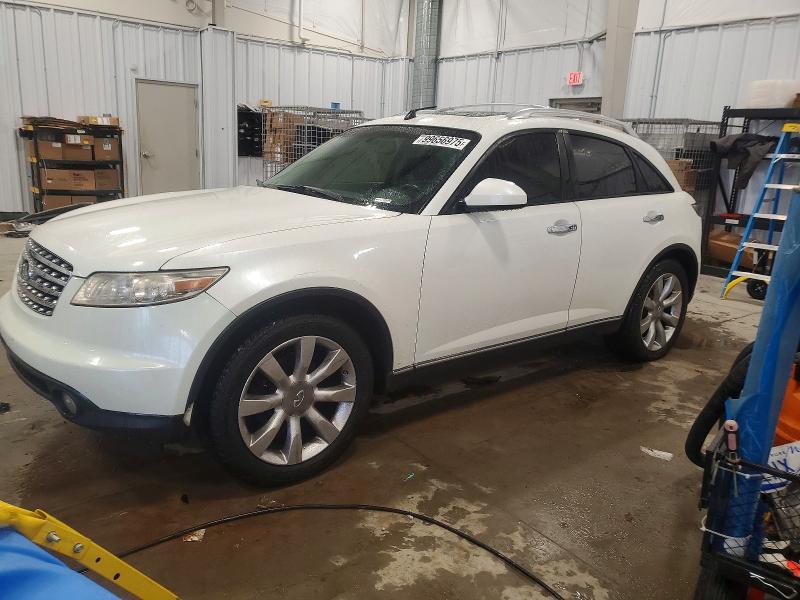 INFINITI FX45 2005 with VIN JNRBS08W95X401685 - Photo from auction