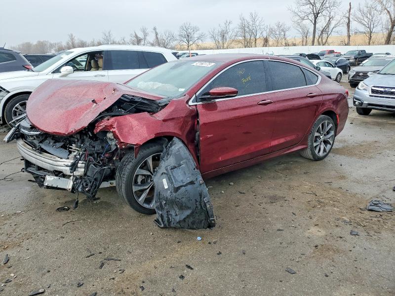 CHRYSLER 200 2015 with VIN 1C3CCCEG0FN567319 - Photo from auction