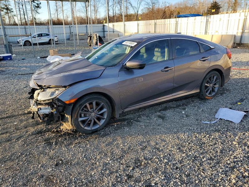 HONDA CIVIC EX 2021 with VIN 19XFC1F34ME013906 - Photo from auction