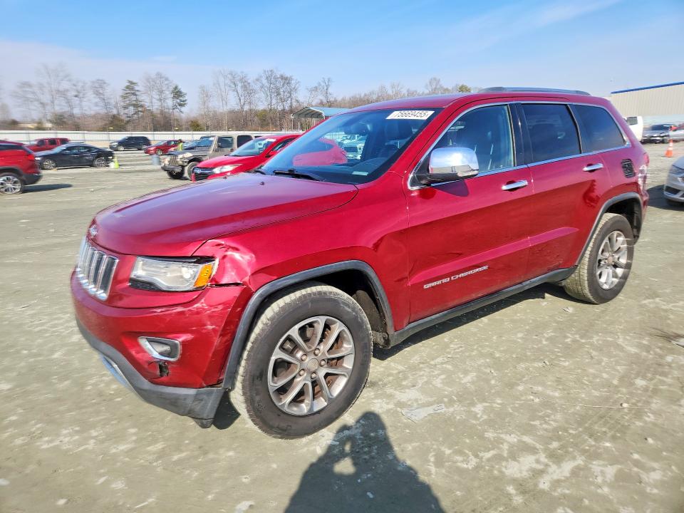Photo 1 from auction – 2014 JEEP GRAND CHER with VIN 1C4RJEBG5EC498908