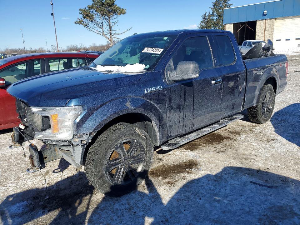 FORD F150 2018 with VIN 1FTFX1E52JKD77158 - Photo from auction