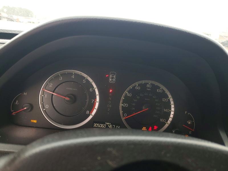 Photo 9 from auction – 2011 HONDA ACCORD with VIN 1HGCP2F6XBA132164