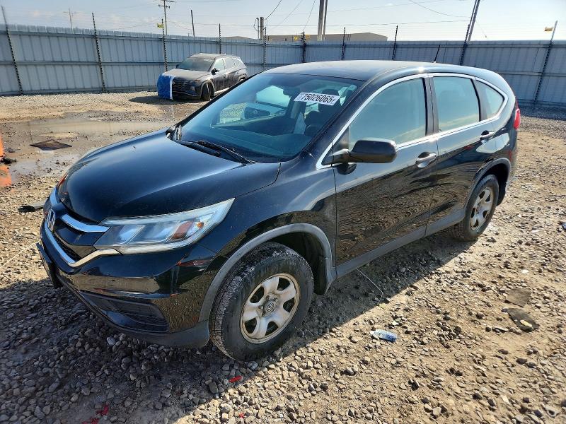 HONDA CR-V LX 2015 with VIN 5J6RM4H36FL074963 - Photo from auction