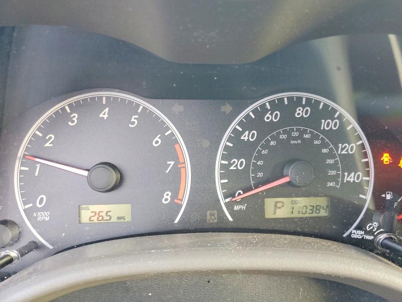 Photo 9 from auction – 2009 TOYOTA COROLLA with VIN 2T1BU40E29C170296