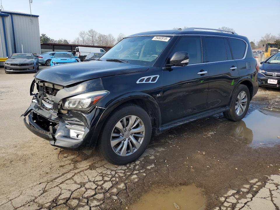 INFINITI QX80 BASE 2017 with VIN JN8AZ2NF5H9640428 - Photo from auction