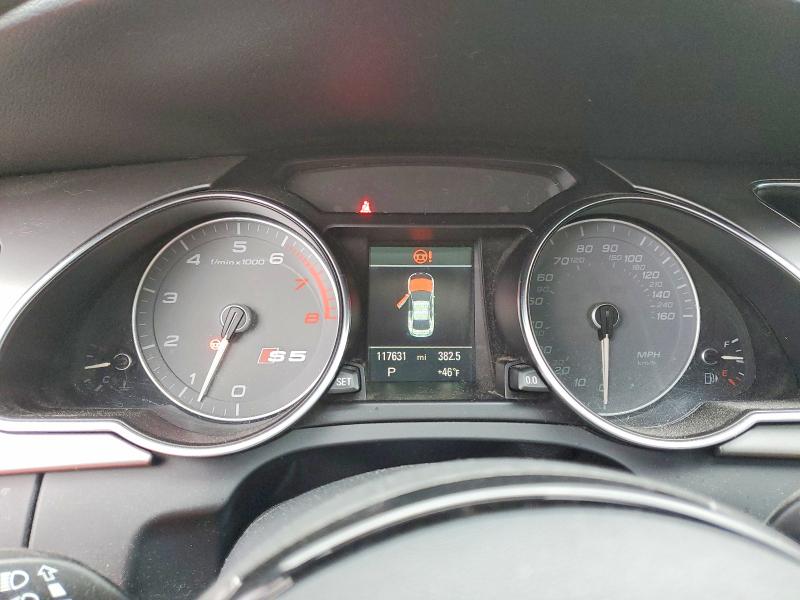 Photo 9 from auction – 2013 AUDI S5 with VIN WAUCGAFR5DA031133