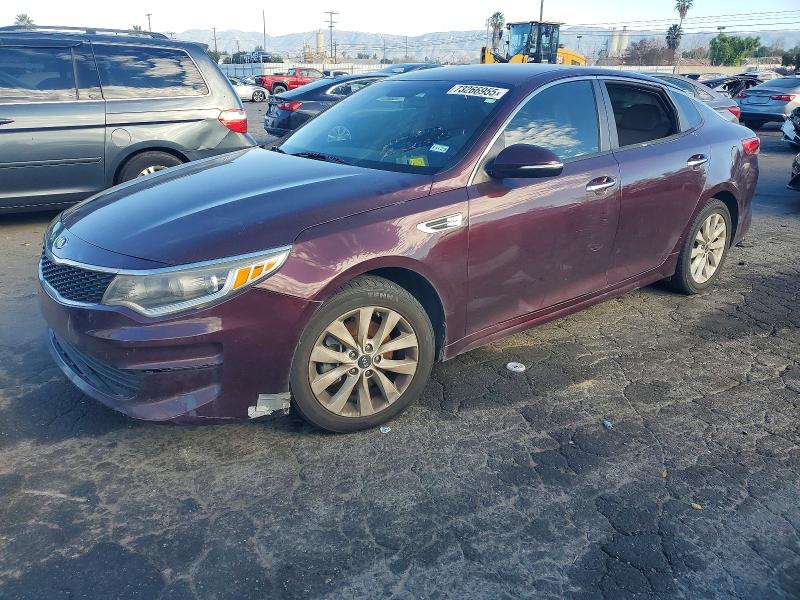 KIA OPTIMA LX 2017 with VIN 5XXGT4L33HG132540 - Photo from auction