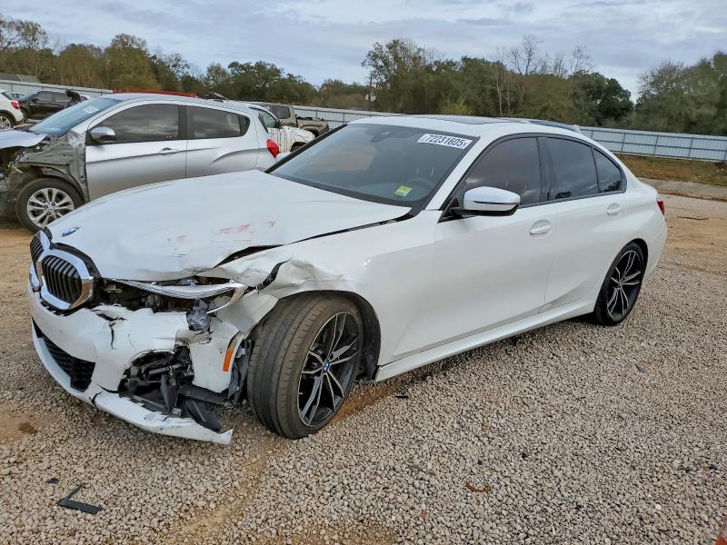 BMW 330I 2019 with VIN WBA5R1C55KAK07910 - Photo from auction