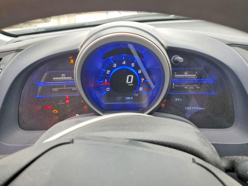 Photo 9 from auction – 2011 HONDA CR-Z with VIN JHMZF1C49BS015807