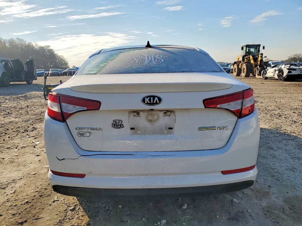 Photo 6 from auction – 2013 KIA OPTIMA HYB with VIN KNAGM4AD4D5051566
