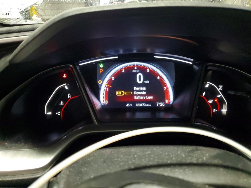 Photo 9 from auction – 2021 HONDA CIVIC SPOR with VIN 19XFC2F85ME004293