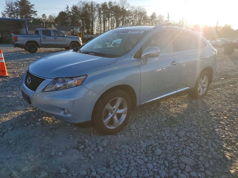 LEXUS RX 350 2011 with VIN 2T2BK1BA2BC101818 - Photo from auction