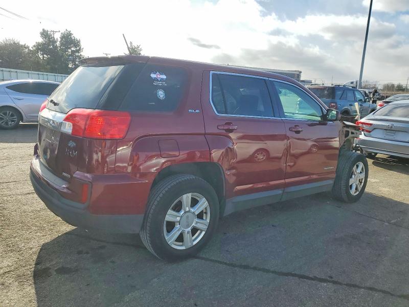 Photo 3 from auction – 2016 GMC TERRAIN SL with VIN 2GKFLSEK5G6126979
