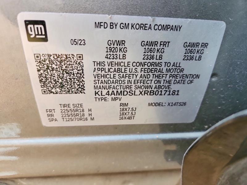 Photo 14 from auction – 2024 BUICK ENCORE GX with VIN KL4AMDSLXRB017181