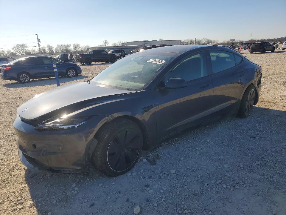TESLA MODEL 3 2025 with VIN 5YJ3E1EA7SF982460 - Photo from auction