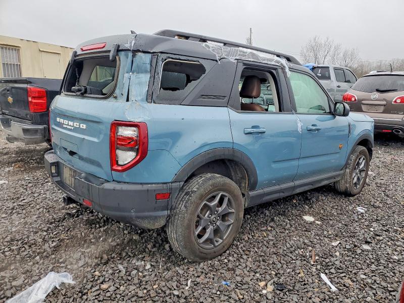 Photo 3 from auction – 2021 FORD BRONCO SPO with VIN 3FMCR9D94MRA49901