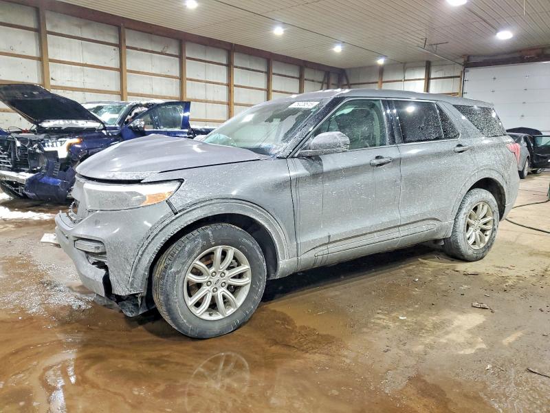 FORD EXPLORER 2021 with VIN 1FMSK8BH0MGA58526 - Photo from auction