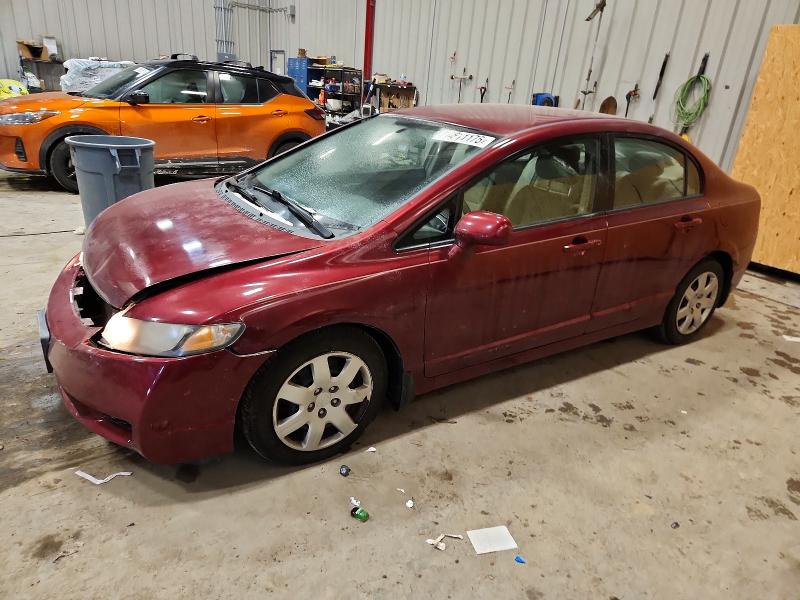 HONDA CIVIC LX 2009 with VIN 2HGFA165X9H362136 - Photo from auction