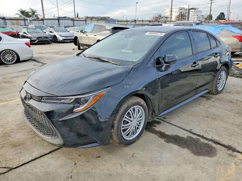 TOYOTA COROLLA LE 2021 with VIN JTDEPMAE6MJ135454 - Photo from auction