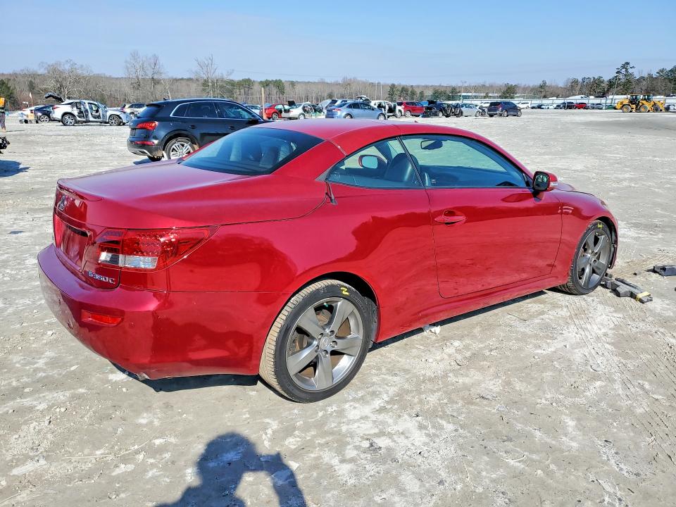 Photo 3 from auction – 2010 LEXUS IS with VIN JTHFE2C23A2503823