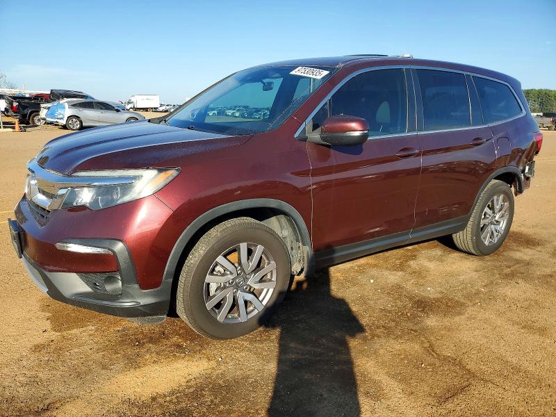 HONDA PILOT 2021 with VIN 5FNYF5H34MB027657 - Photo from auction