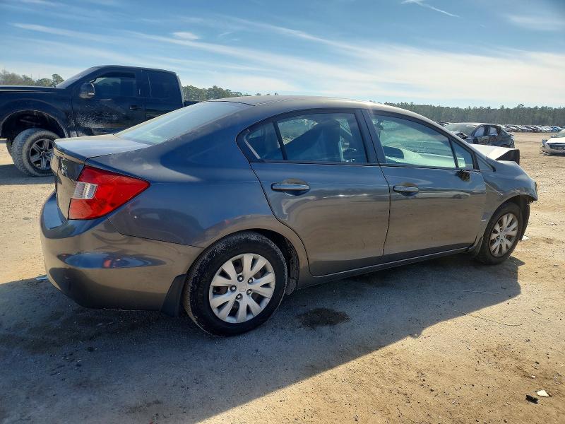 Photo 3 from auction – 2012 HONDA CIVIC LX with VIN 2HGFB2F5XCH314677