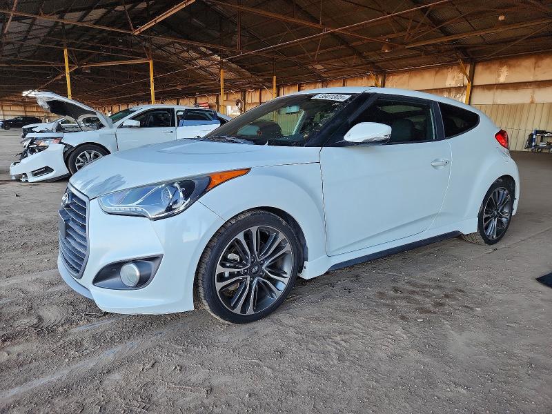 HYUNDAI VELOSTER T 2017 with VIN KMHTC6AEXHU310562 - Photo from auction