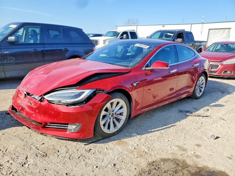 TESLA MODEL S 2018 with VIN 5YJSA1E44JF263652 - Photo from auction