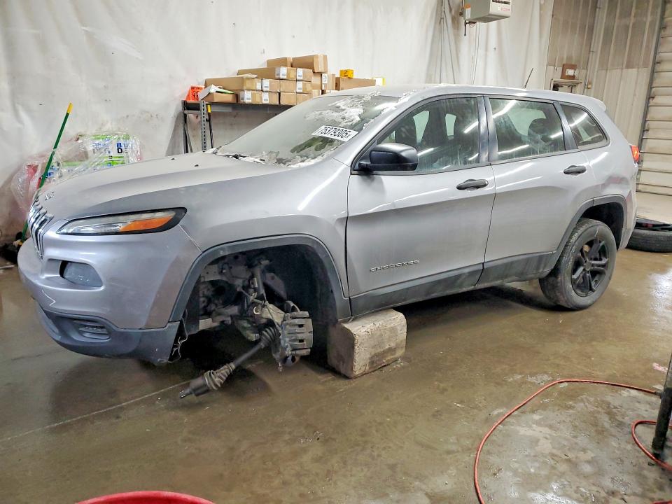 JEEP CHEROKEE 2014 with VIN 1C4PJMAB1EW106948 - Photo from auction