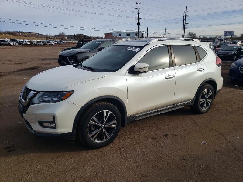 NISSAN ROGUE S 2018 with VIN 5N1AT2MT8JC767537 - Photo from auction