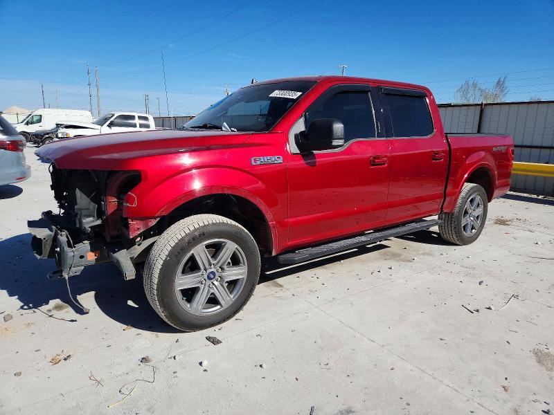 FORD F150 2019 with VIN 1FTEW1E43KKE56636 - Photo from auction