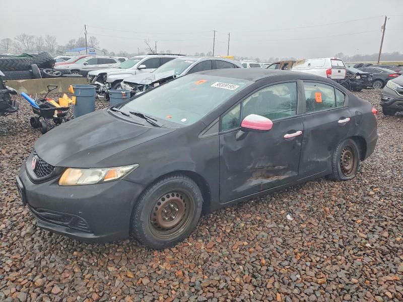 HONDA CIVIC 2014 with VIN 19XFB2F5XEE036991 - Photo from auction
