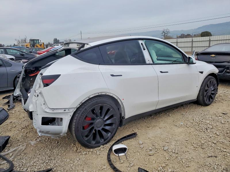Photo 3 from auction – 2022 TESLA MODEL Y with VIN 7SAYGDEF6NF531251