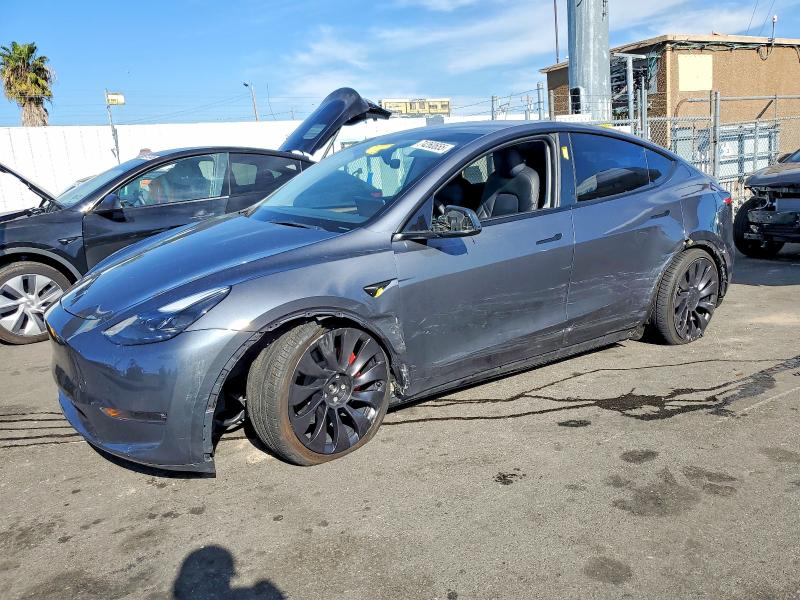 TESLA MODEL Y 2023 with VIN 7SAYGDEF7PF887968 - Photo from auction