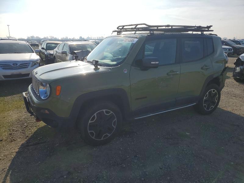 JEEP RENEGADE T 2015 with VIN ZACCJBCT0FPB74036 - Photo from auction