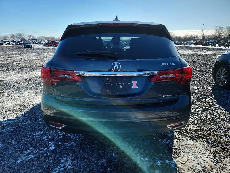 Photo 6 from auction – 2014 ACURA MDX with VIN 5FRYD4H23EB010033