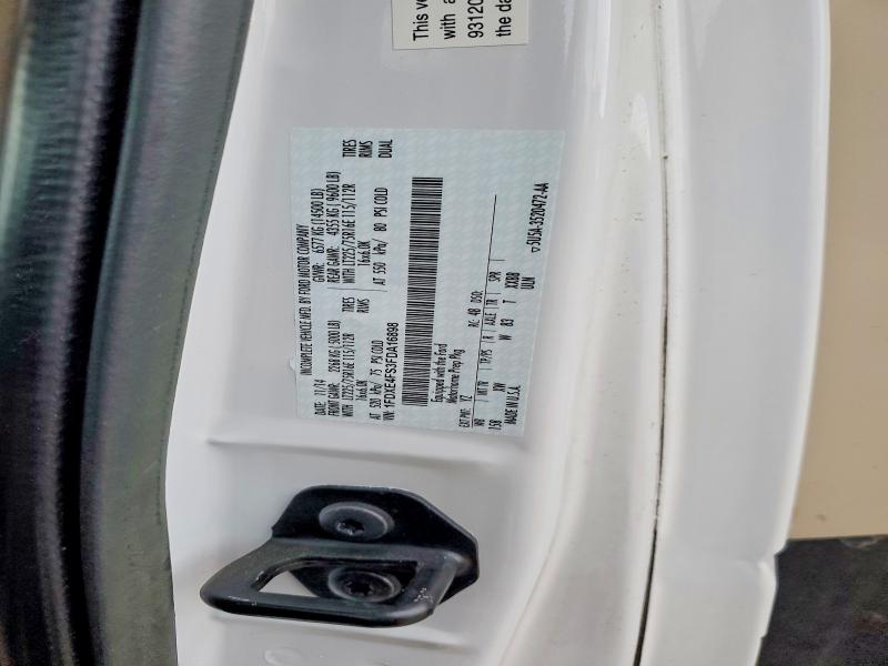 Photo 10 from auction – 2015 FORD GREYHAWK with VIN 1FDXE4FS3FDA16898