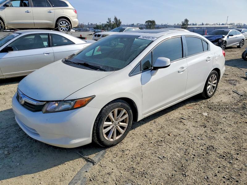 HONDA CIVIC EX 2012 z numerem VIN 2HGFB2F84CH610479 - Zdjęcie z aukcji