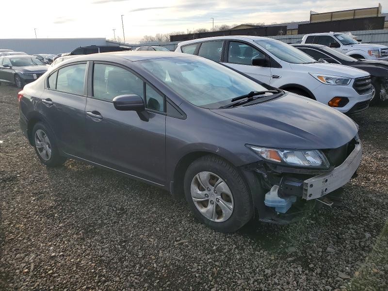 Photo 4 from auction – 2014 HONDA CIVIC LX with VIN 19XFB2F51EE039455