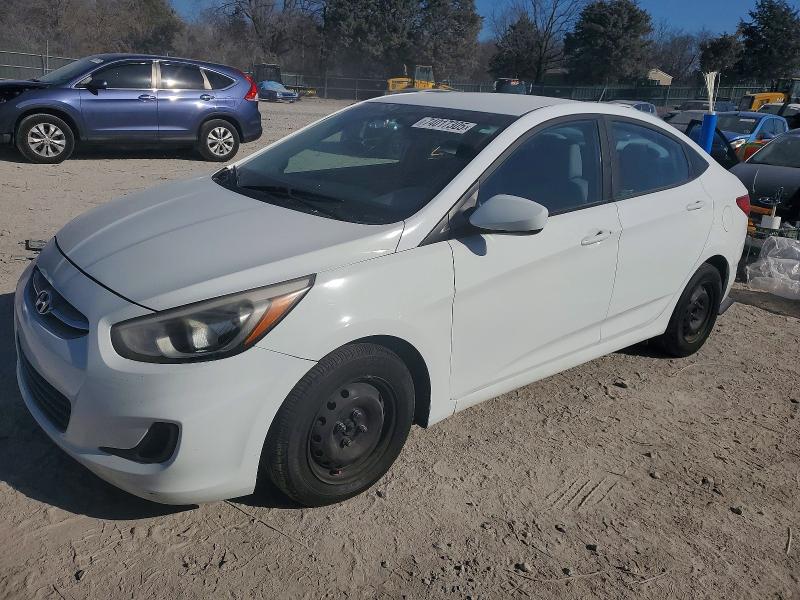 HYUNDAI ACCENT SE 2017 with VIN KMHCT4AE5HU192473 - Photo from auction