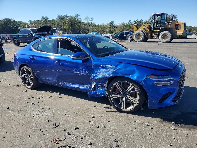 Photo 4 from auction – 2025 GENESIS G70 BASE with VIN KMTG34SC4SU146323