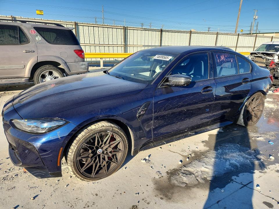 BMW M3 2023 with VIN WBS43AY04PFN35500 - Photo from auction