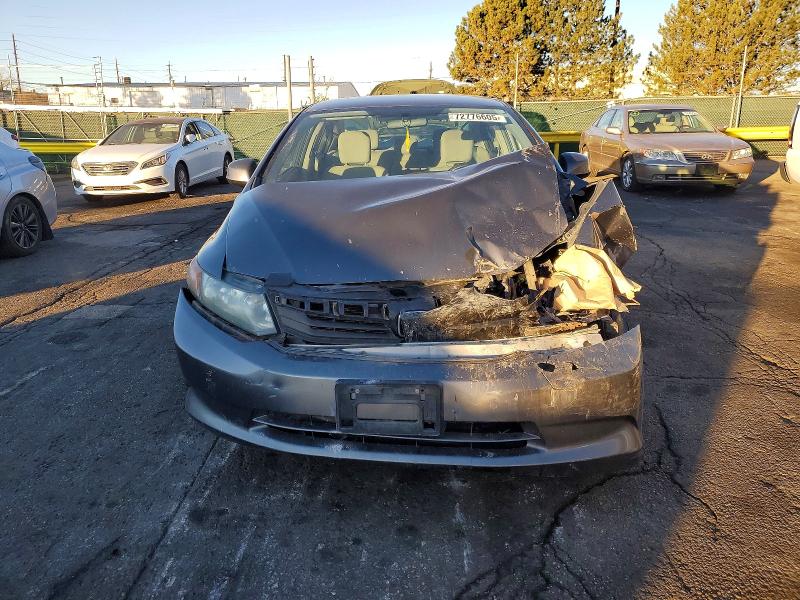 Photo 5 from auction – 2012 HONDA CIVIC HF with VIN 2HGFB2F60CH332016