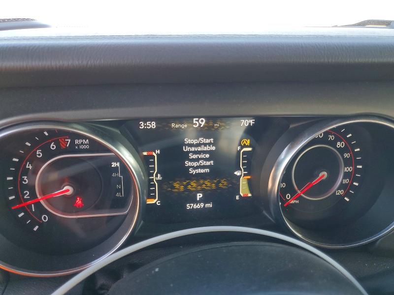 Photo 9 from auction – 2021 JEEP GLADIATOR with VIN 1C6JJTBGXML573514