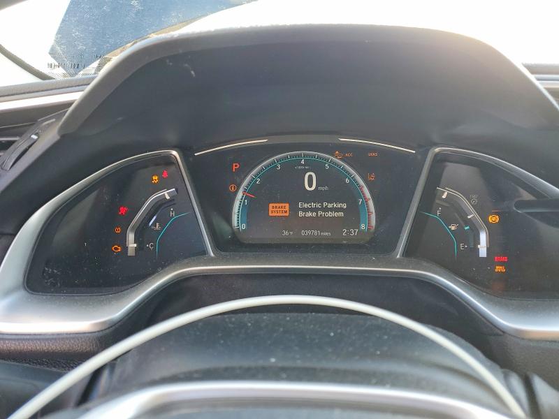 Photo 9 from auction – 2020 HONDA CIVIC with VIN 19XFC1F32LE220356