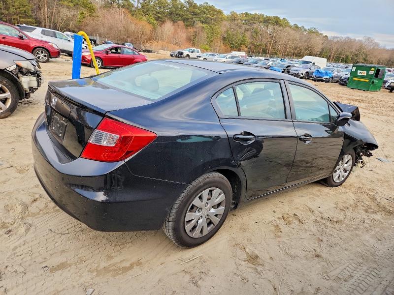 Photo 3 from auction – 2012 HONDA CIVIC LX with VIN 2HGFB2F53CH564150