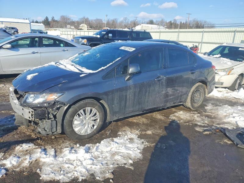 Photo 1 from auction – 2013 HONDA CIVIC LX with VIN 2HGFB2F58DH570916