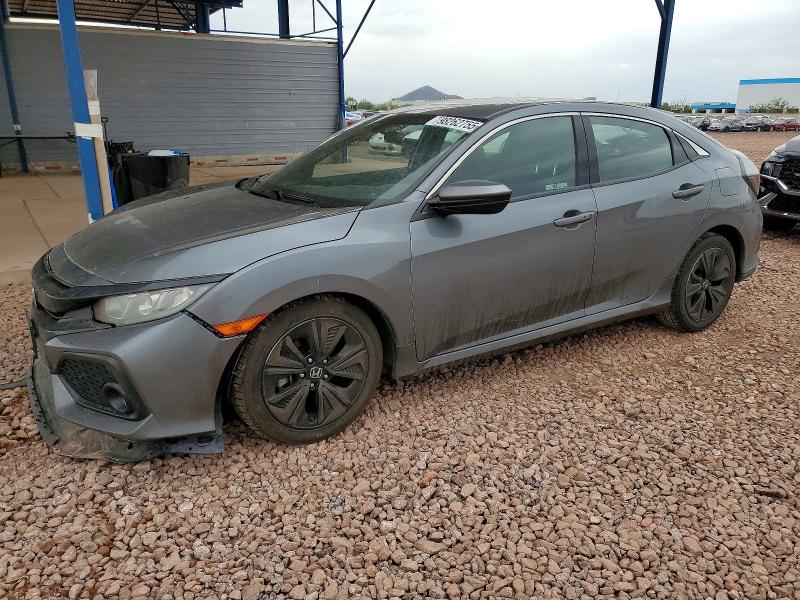 HONDA CIVIC EX 2018 with VIN SHHFK7H54JU420505 - Photo from auction